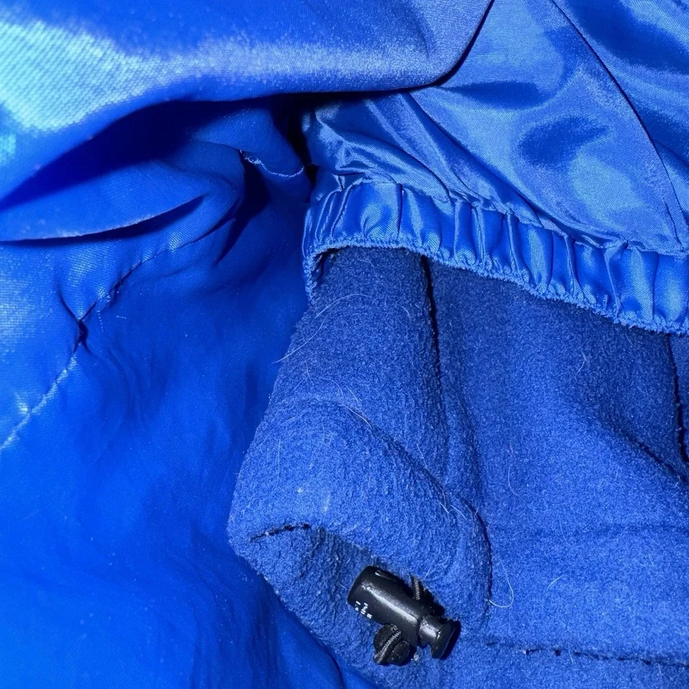 VTG The North Face TNF Goretex Blue Coat‎ Sz L FAIR READ